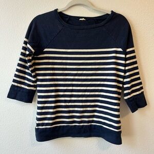 J. Crew Classic Navy Top